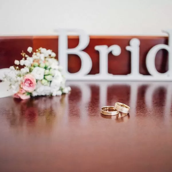 Detaliu verighete bride