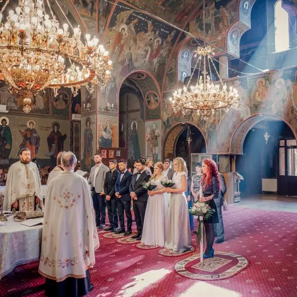 Fotografie cununia religioasa Alexandra