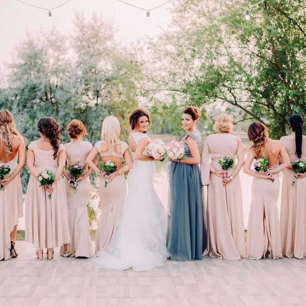 Fotografie domnisoarele de onoare nunta Cristina si Tiberiu