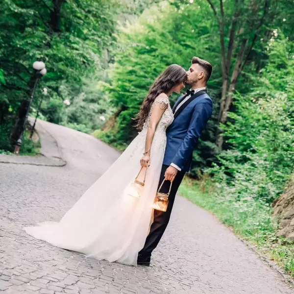 Fotografie trash the dress miri in natura