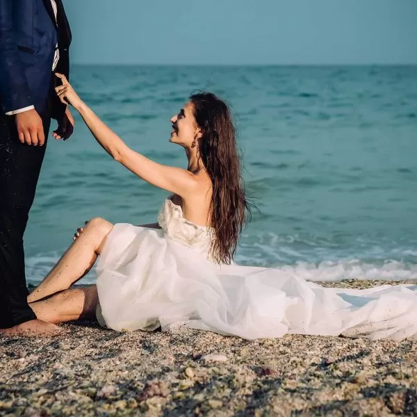 Trash the dress erotic la mare