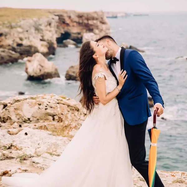 Trash the dress romantic in Bulgaria