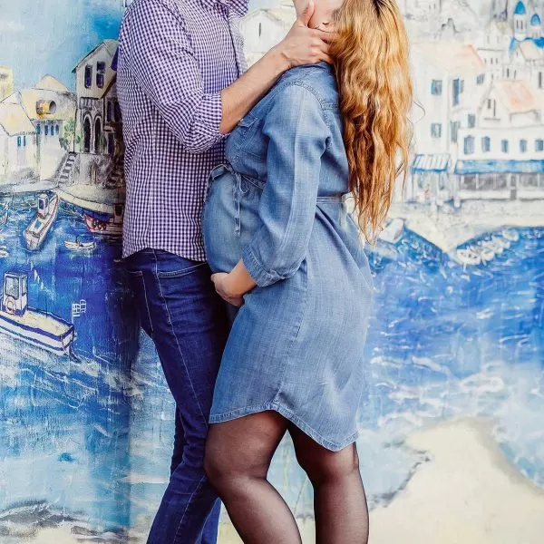 Sedinta foto maternitate cu parinti indragostiti